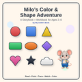 Milo's Color and Shape Story with Workbook